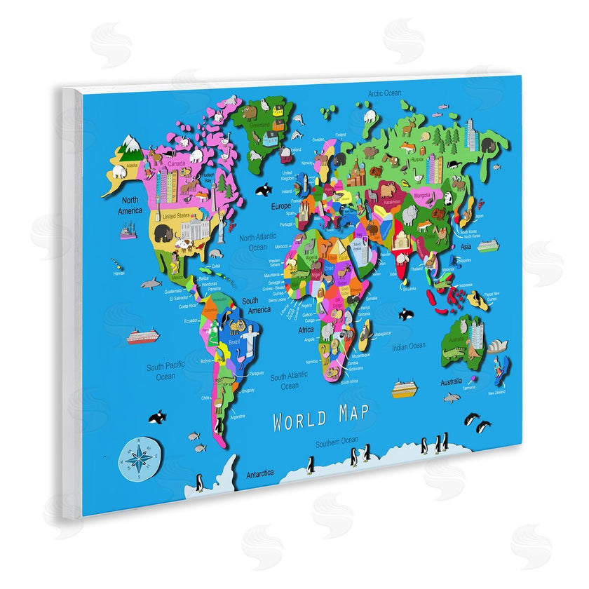Carla Daly | Educational World Map