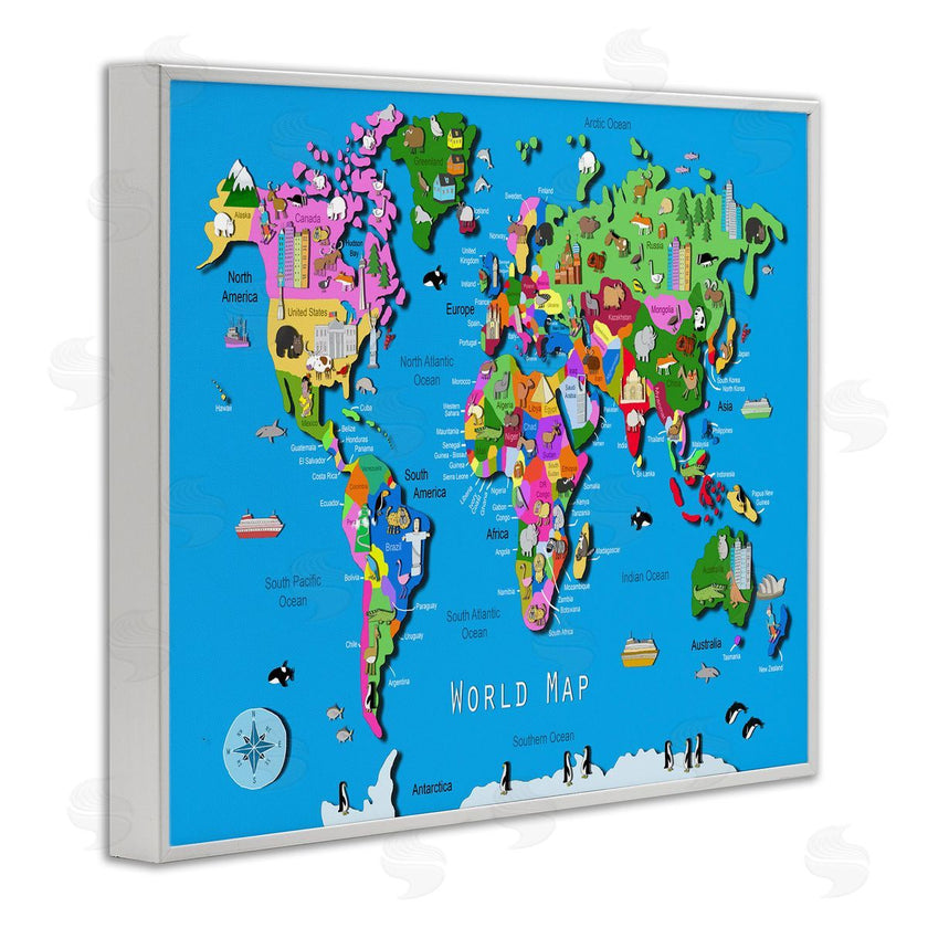 Carla Daly | Educational World Map