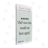 Sd Graphics Studio | Cute Chef Guest Check