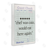 Sd Graphics Studio | Cute Chef Guest Check
