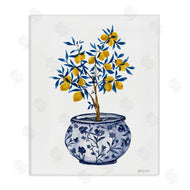 Yvette St. Amant | Lemon Tree in Chinoiserie