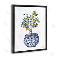 Yvette St. Amant | Lemon Tree in Chinoiserie