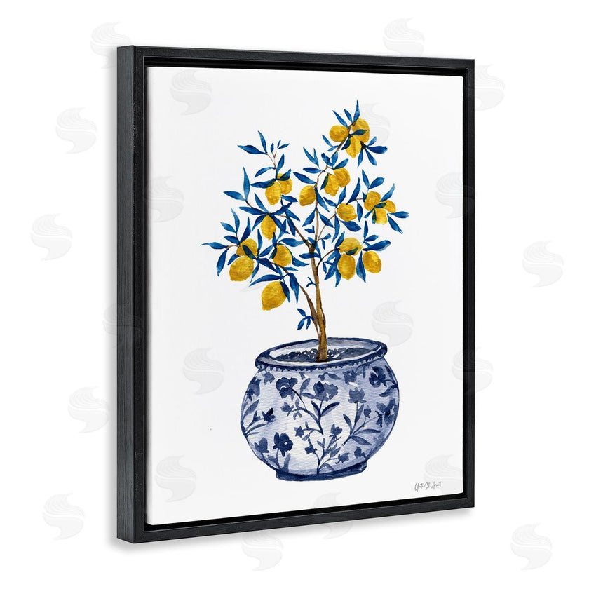 Yvette St. Amant | Lemon Tree in Chinoiserie