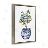 Yvette St. Amant | Lemon Tree in Chinoiserie