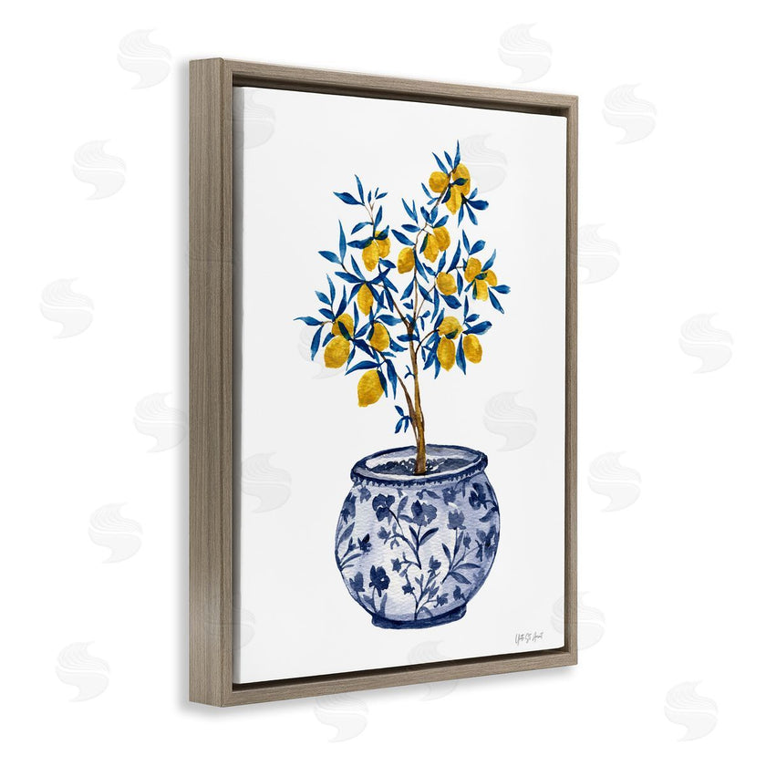 Yvette St. Amant | Lemon Tree in Chinoiserie