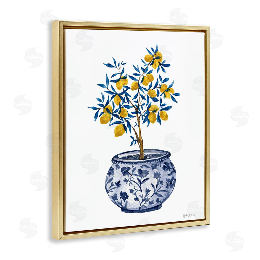 Yvette St. Amant | Lemon Tree in Chinoiserie