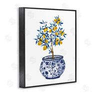 Yvette St. Amant | Lemon Tree in Chinoiserie