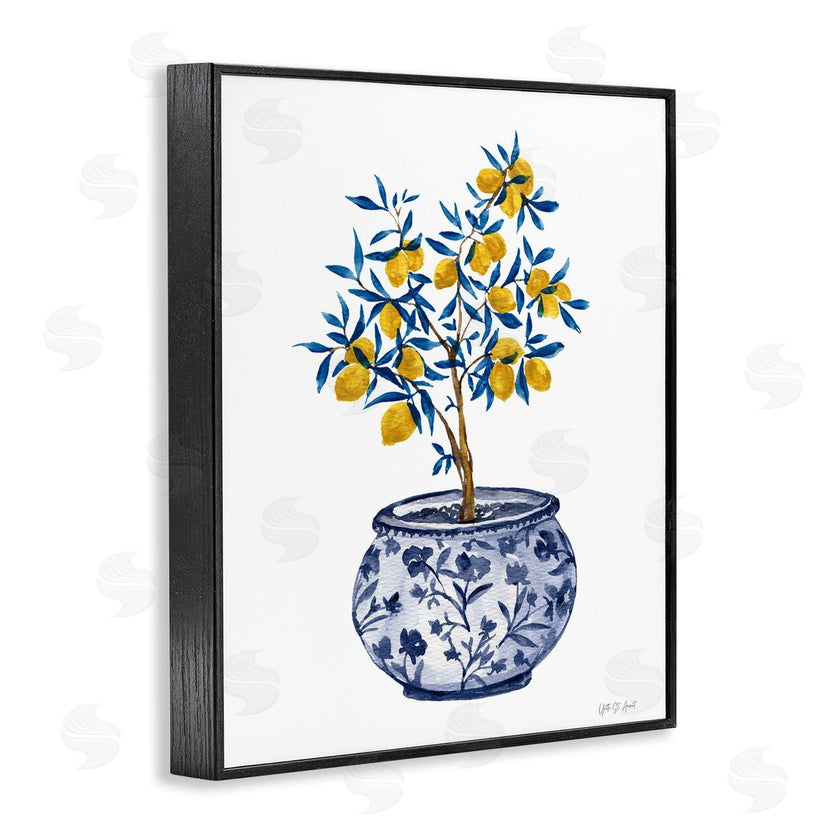 Yvette St. Amant | Lemon Tree in Chinoiserie