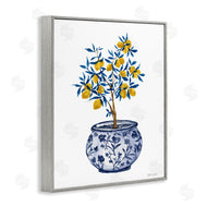 Yvette St. Amant | Lemon Tree in Chinoiserie