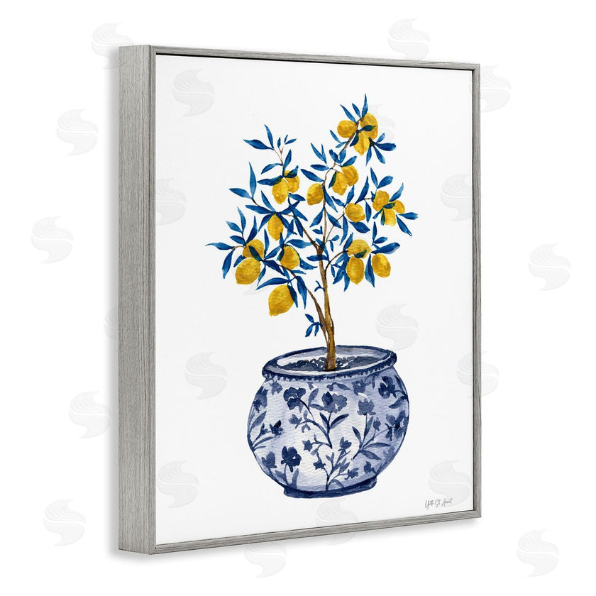 Yvette St. Amant | Lemon Tree in Chinoiserie