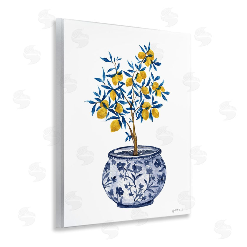 Yvette St. Amant | Lemon Tree in Chinoiserie