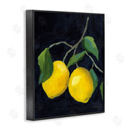 Pamela Munger | Two Lemons on Black