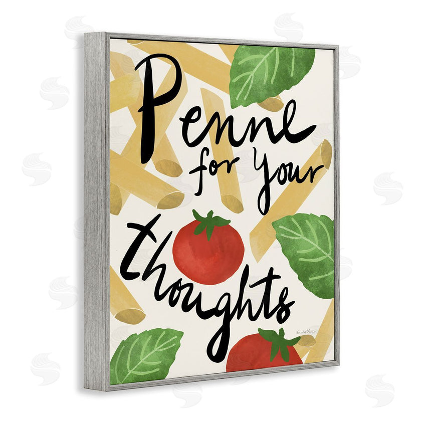 Farida Zaman | Penne For Your Thoughts