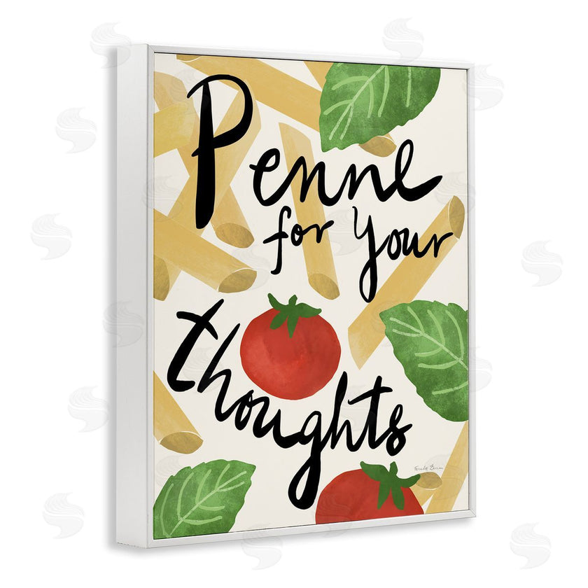 Farida Zaman | Penne For Your Thoughts