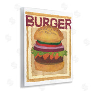 Nancy Overton | Watercolor Style Burger