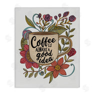 Valentina Harper | Floral Coffee Good Idea