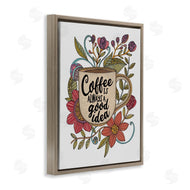 Valentina Harper | Floral Coffee Good Idea