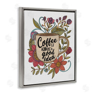 Valentina Harper | Floral Coffee Good Idea