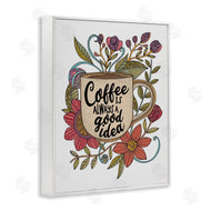 Valentina Harper | Floral Coffee Good Idea