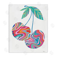 Cat Thurman Designs | Groovy Waves Cherries