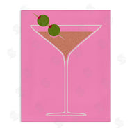 Stupell Studio | Dirty Martini on Pink
