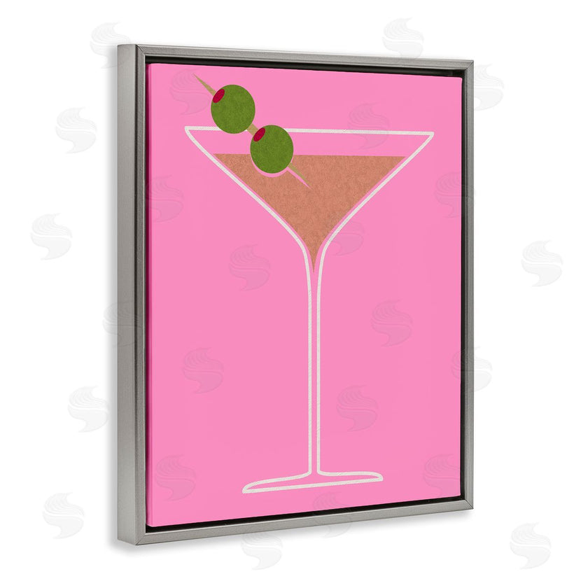 Stupell Studio | Dirty Martini on Pink