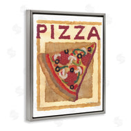 Nancy Overton | Watercolor Style Pizza