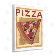 Nancy Overton | Watercolor Style Pizza