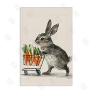 Petals Prints Design | Bunny with Carrots