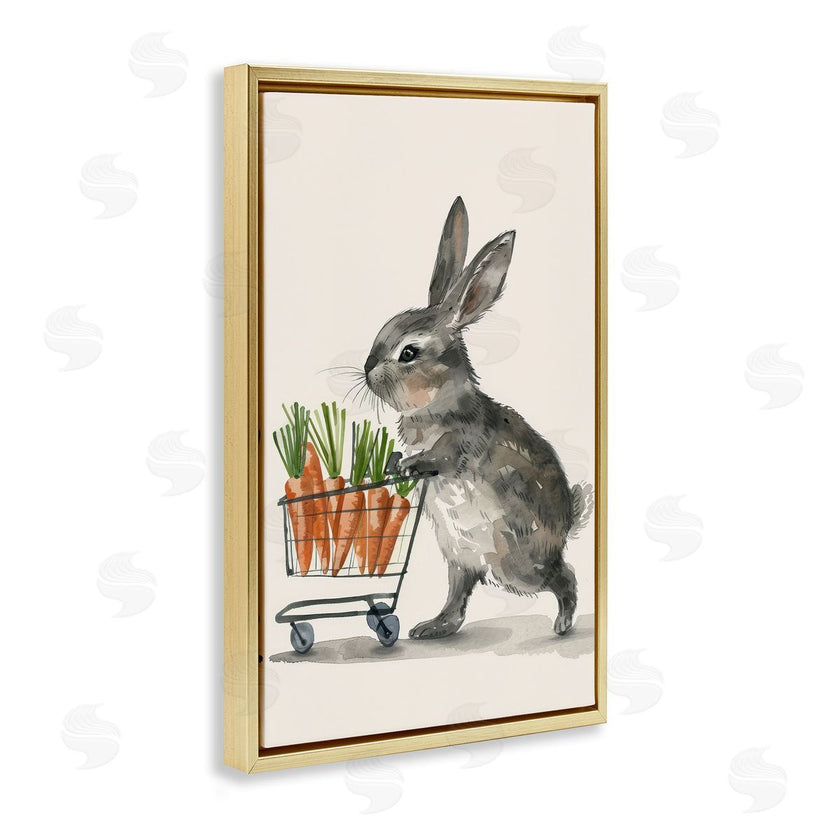 Petals Prints Design | Bunny with Carrots