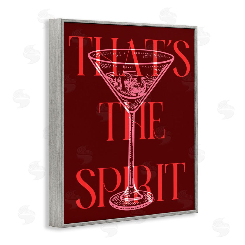Stupell Studio | That's The Spirit Martini