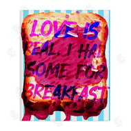 Stupell Studio | Love Is Real Breakfast