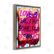 Stupell Studio | Love Is Real Breakfast