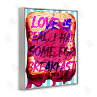 Stupell Studio | Love Is Real Breakfast