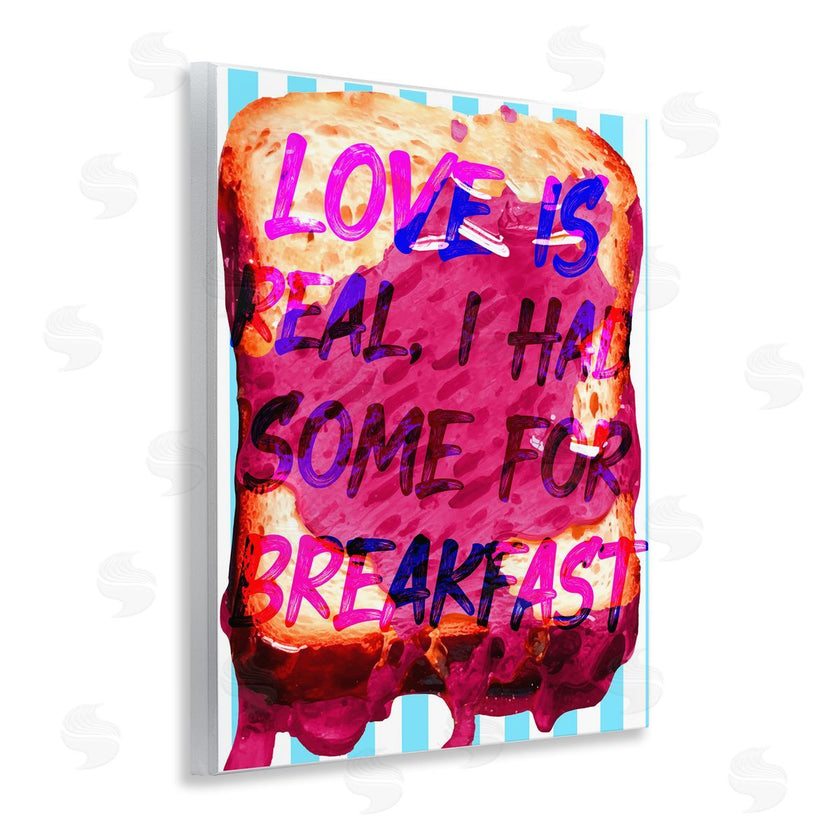 Stupell Studio | Love Is Real Breakfast