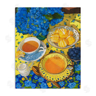 Mardell Schuster | Blue and Yellow Tea Party