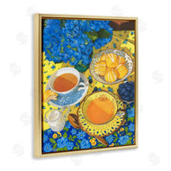 Mardell Schuster | Blue and Yellow Tea Party