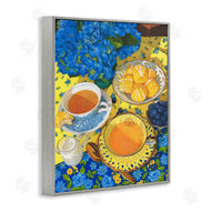 Mardell Schuster | Blue and Yellow Tea Party