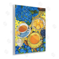 Mardell Schuster | Blue and Yellow Tea Party