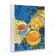 Mardell Schuster | Blue and Yellow Tea Party