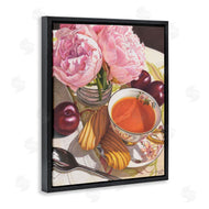 Mardell Schuster | Tea with Peonies and Plums