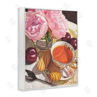 Mardell Schuster | Tea with Peonies and Plums