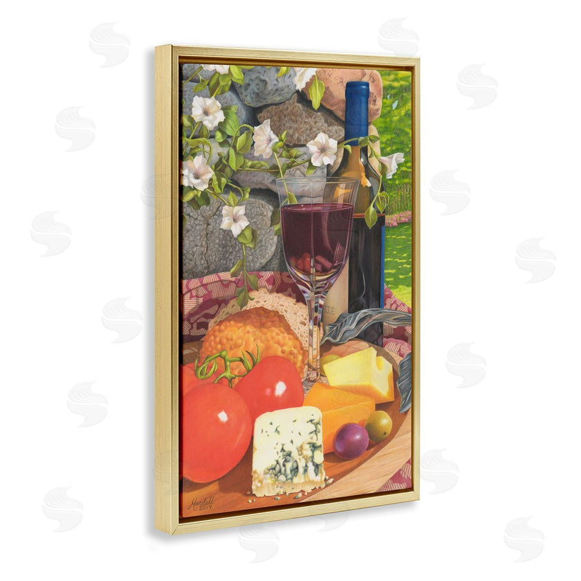Mardell Schuster | Wine and Cheese Plate