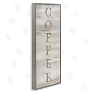 Yass Naffas Designs | Rustic Vertical Coffee