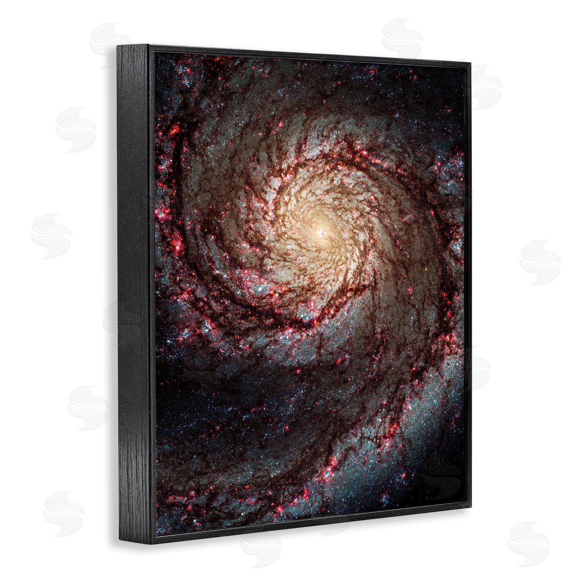Great Beyond Nebula Black Frame Print Wall Art, Home Decor by Wild Apple Portfolio
