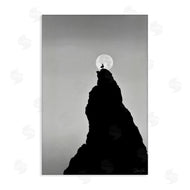 Dennis Frates | Bird Silhouette on Peak
