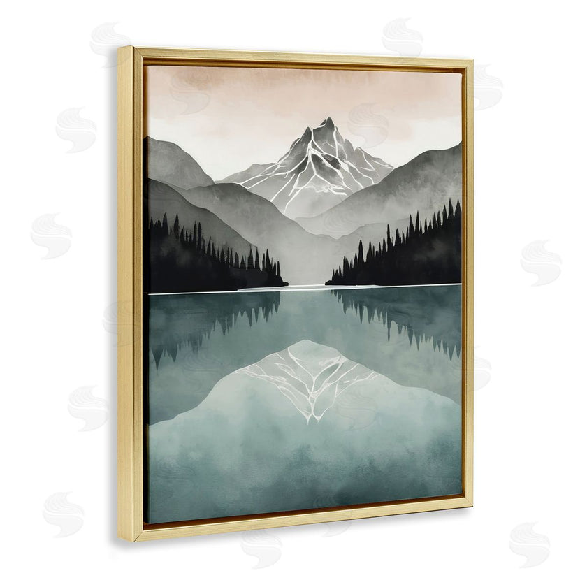 Denise Dundon | Mountain Reflecting over Lake