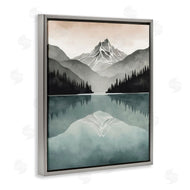 Denise Dundon | Mountain Reflecting over Lake