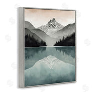 Denise Dundon | Mountain Reflecting over Lake