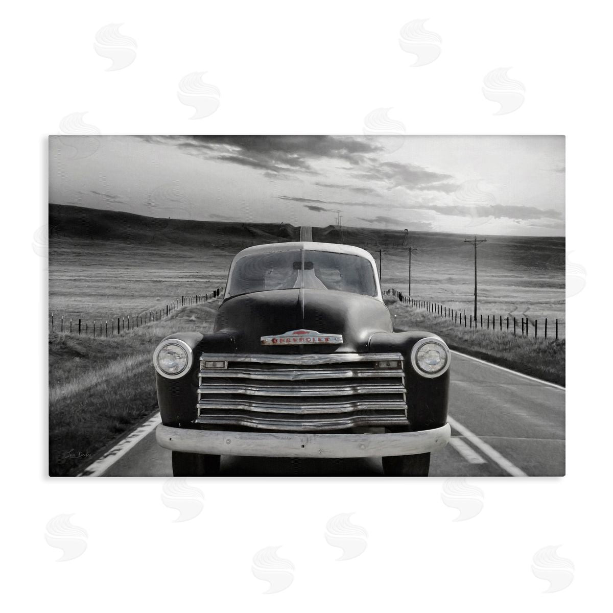 Vintage Car Photography Canvas Wall Art, Home Decor by Lori Deiter
